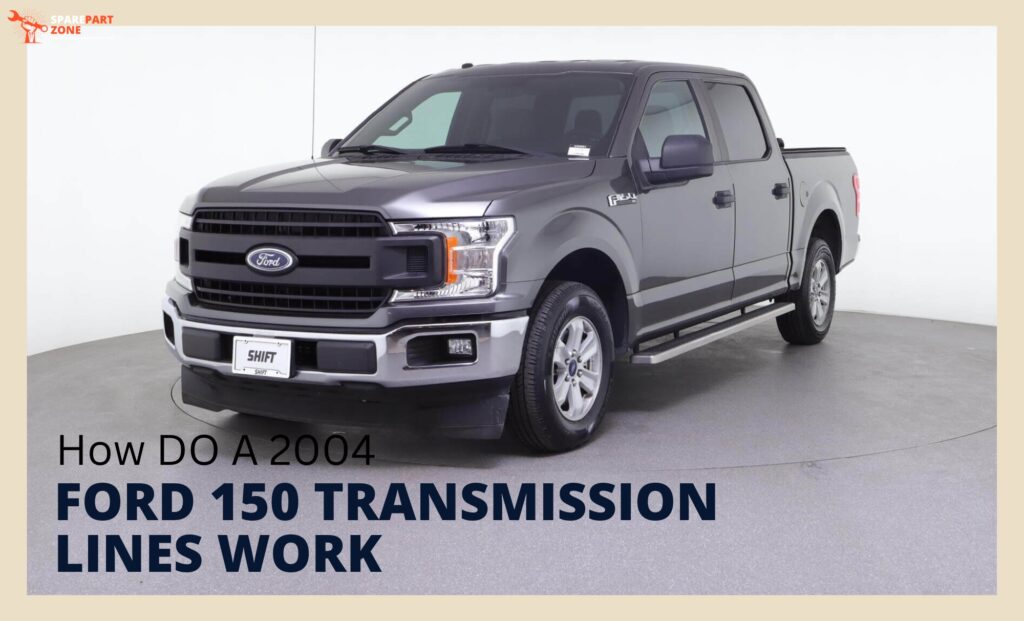 2004 ford f150 transmission line removal