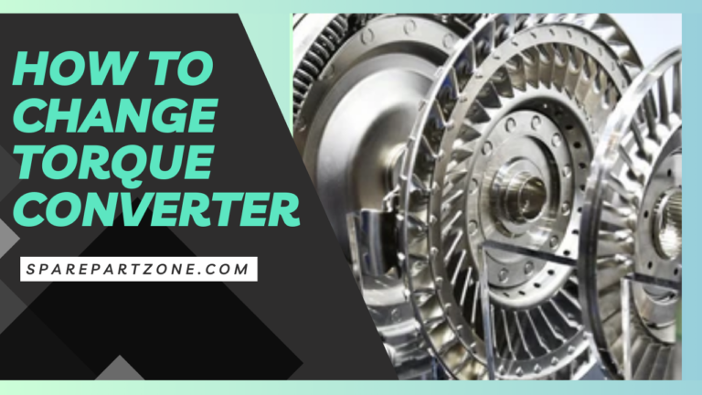 How to change Torque converter of transmission
